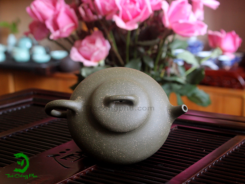 Ấm Tử Sa Văn Đán (Dáng Thấp) - ATS736